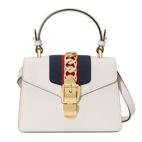 white mini gucci baf|gucci mini handbags.